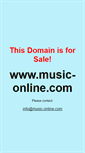 Mobile Screenshot of music-online.com