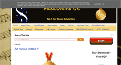 Desktop Screenshot of music-online.org.uk